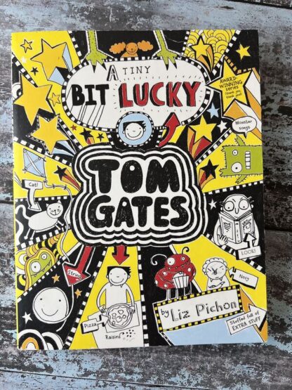 An image of a book by Liz Pichon - Tom Gates A Tiny Bit Lucky