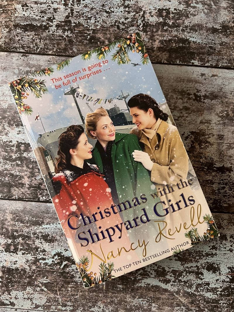 An image of a book by Nancy Revell - Christmas with the Shipyard Girls