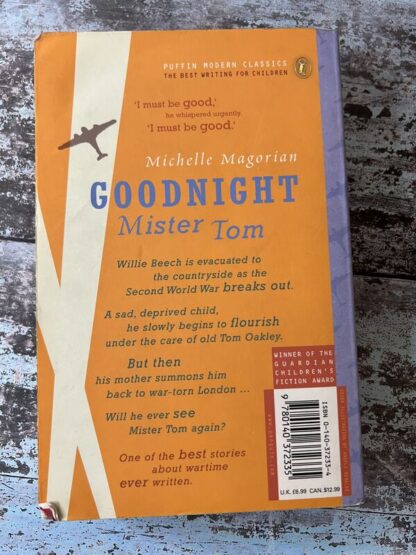 An image of a book by Michelle Magorian - Goodnight Mister Tom