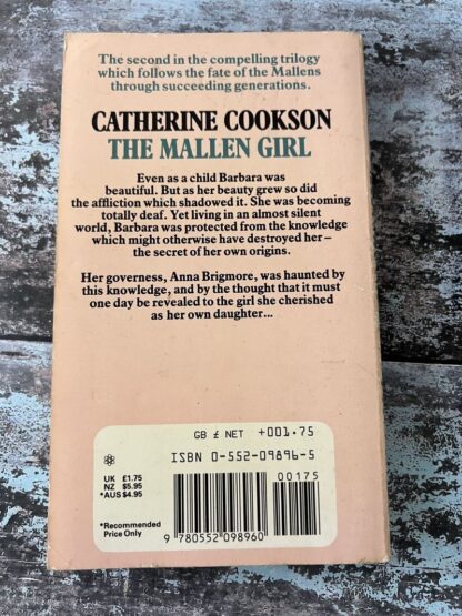 An image of a book by Catherine Cookson - The Mallen Girl