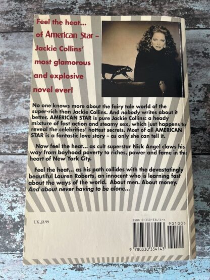 An image of a book by Jackie Collins - American Star