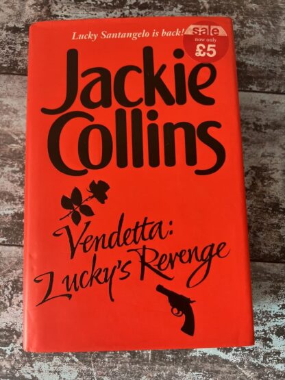 An image of a book by Jackie Collins - Vendetta Lucky's Revenge