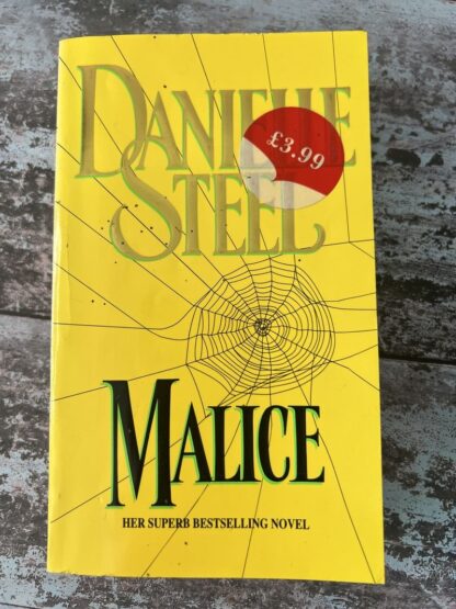 An image of a book by Danielle Steel - Malice