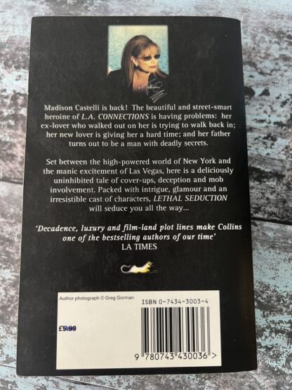 An image of a book by Jackie Collins - Lethal Seduction