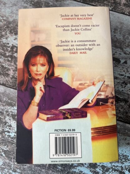 An image of a book by Jackie Collins - Lovers and Players