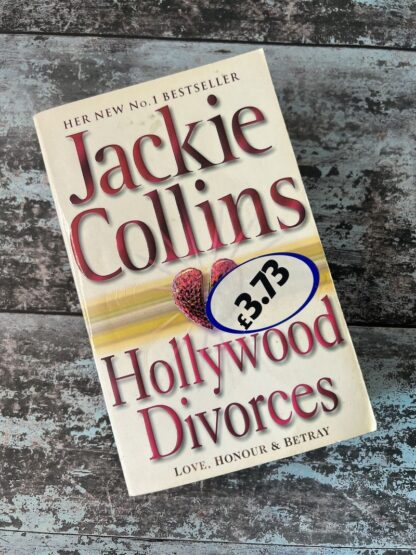 An image of a book by Jackie Collins - Hollywood Divorces