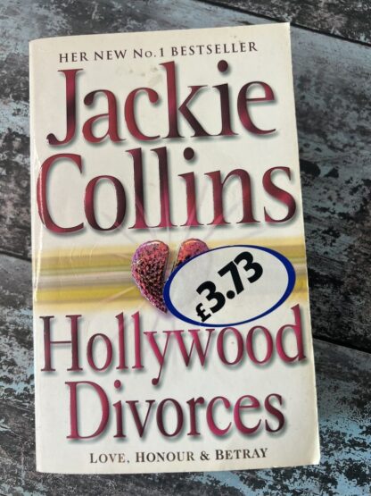 An image of a book by Jackie Collins - Hollywood Divorces