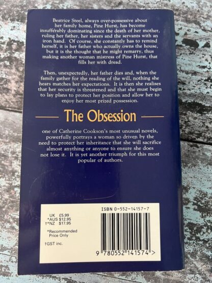 An image of a book by Catherine Cookson - The Obsession