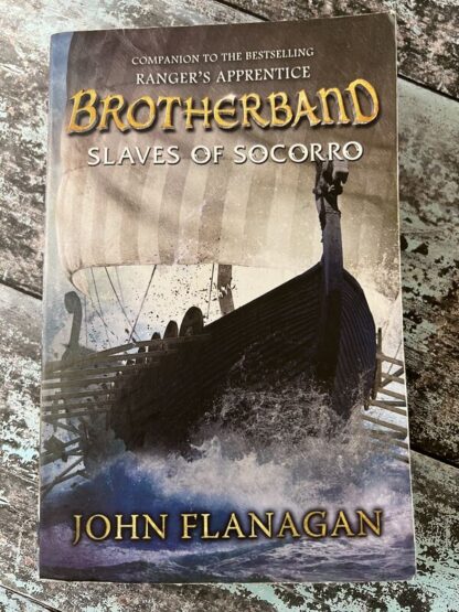 An image of a book by John Flanagan - Brotherband Slaves of Socorro