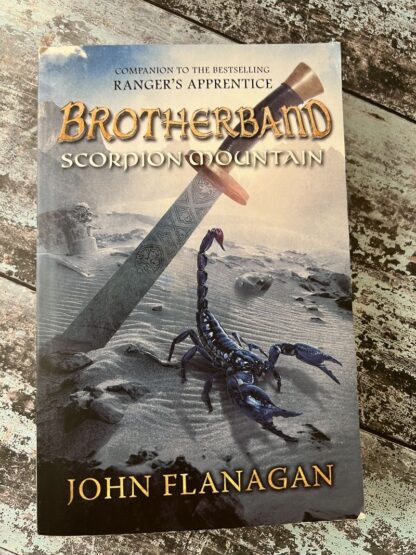 An image of a book by John Flanagan - Brotherband Scorpion Mountain
