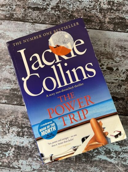 An image of a book by Jackie Collins - The Power Trip