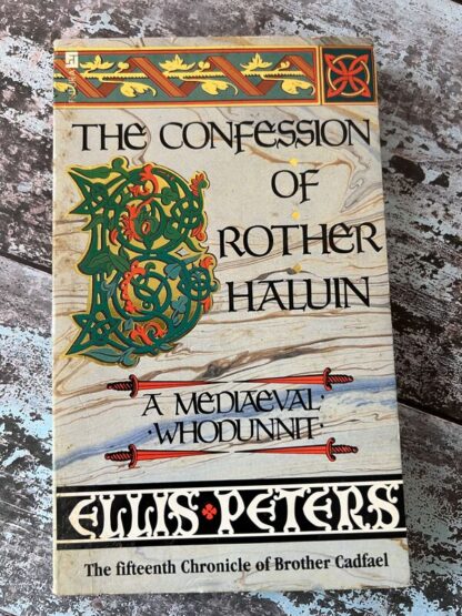 An image of a book by Ellis Peters - The Confession of Brother Haluin