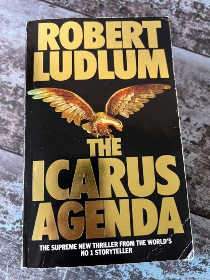An image of a book by Robert Ludlum - The Icarus Agenda