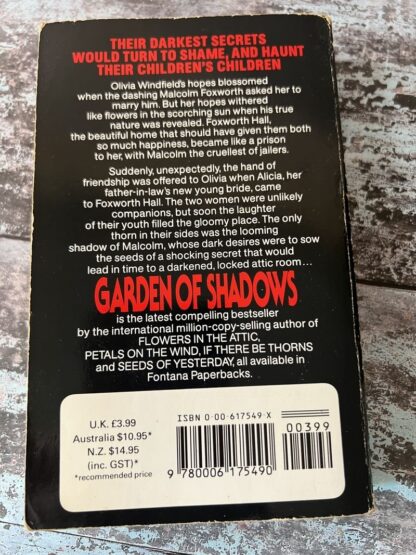 An image of a book by Virginia Andrews - Garden of Shadows