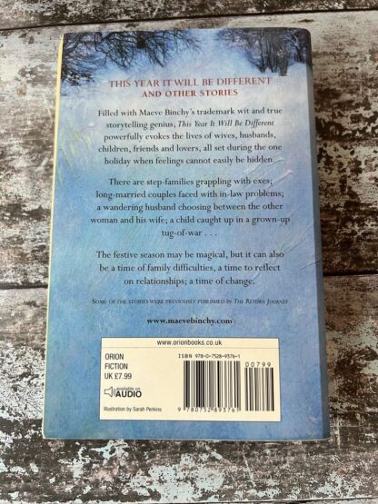 An image of a book by Maeve Binchy - This Year it will be Different