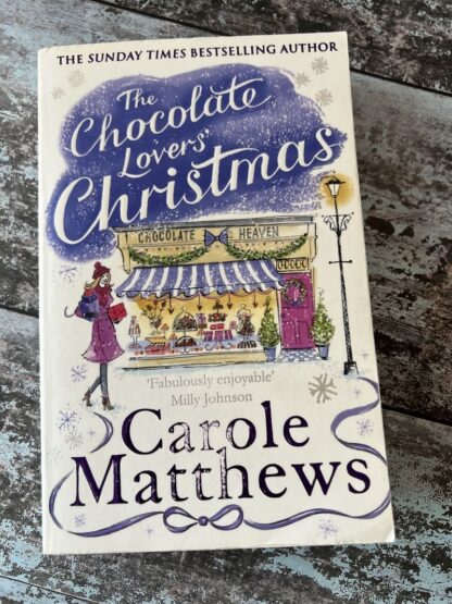 An image of a book by Carole Matthews - The Chocolate Lover's Christmas