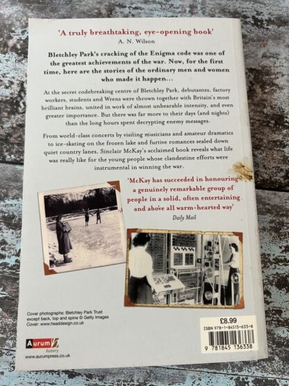An image of a book by Sinclair McKay - The Secret Life of Bletchley Park