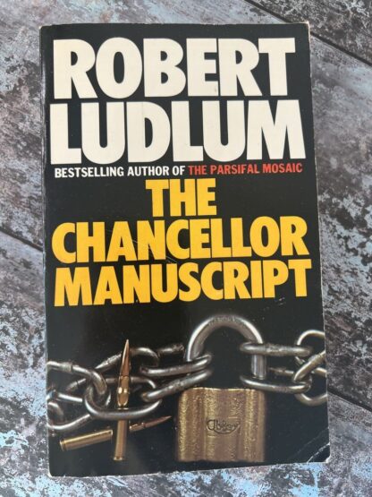 An image of a book by Robert Ludlum - The Chancellor Manuscript