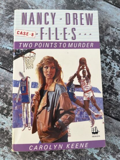 An image of a book by Carolyn Keene - Nancy Drew: Two Points to Murder