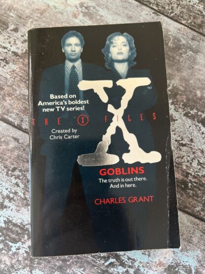 An image of a book by Charles Grant - X-Files Goblins