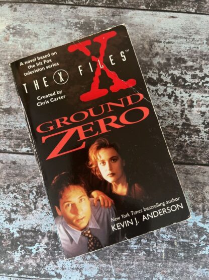 An image of a book by Kevin J Anderson - X-Files Ground Zero