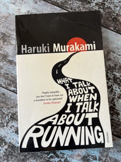An image of a book by Haruki Murakami - What I talk about when I talk about running