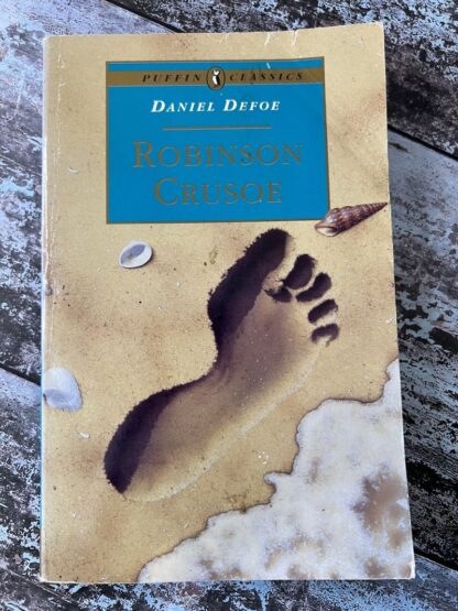 An image of a book by Daniel Defoe - Robinson Crusoe