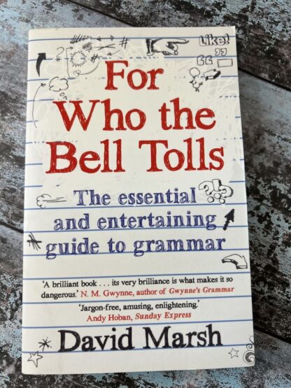 An image of a book by David Marsh - For Who the Bell Tolls