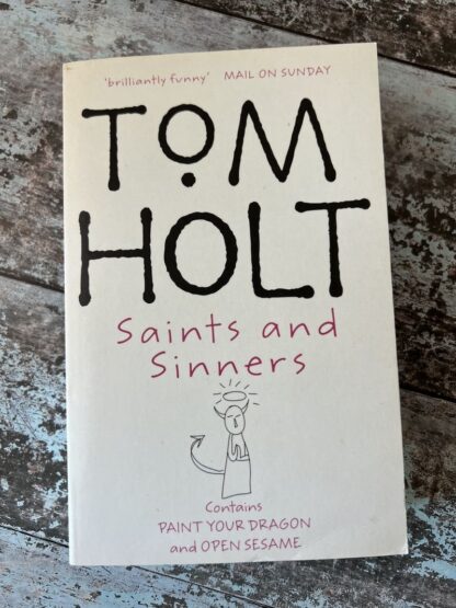 An image of a book by Tom Holt - Saints and Sinners