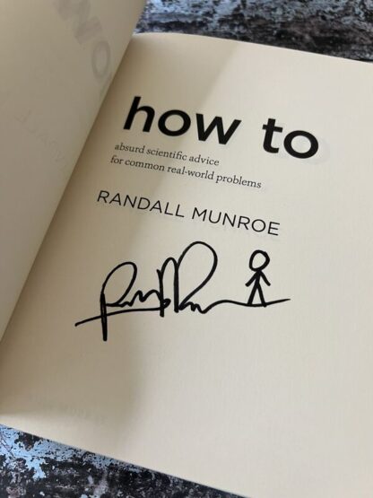 An image of a book by Randall Monroe - How to