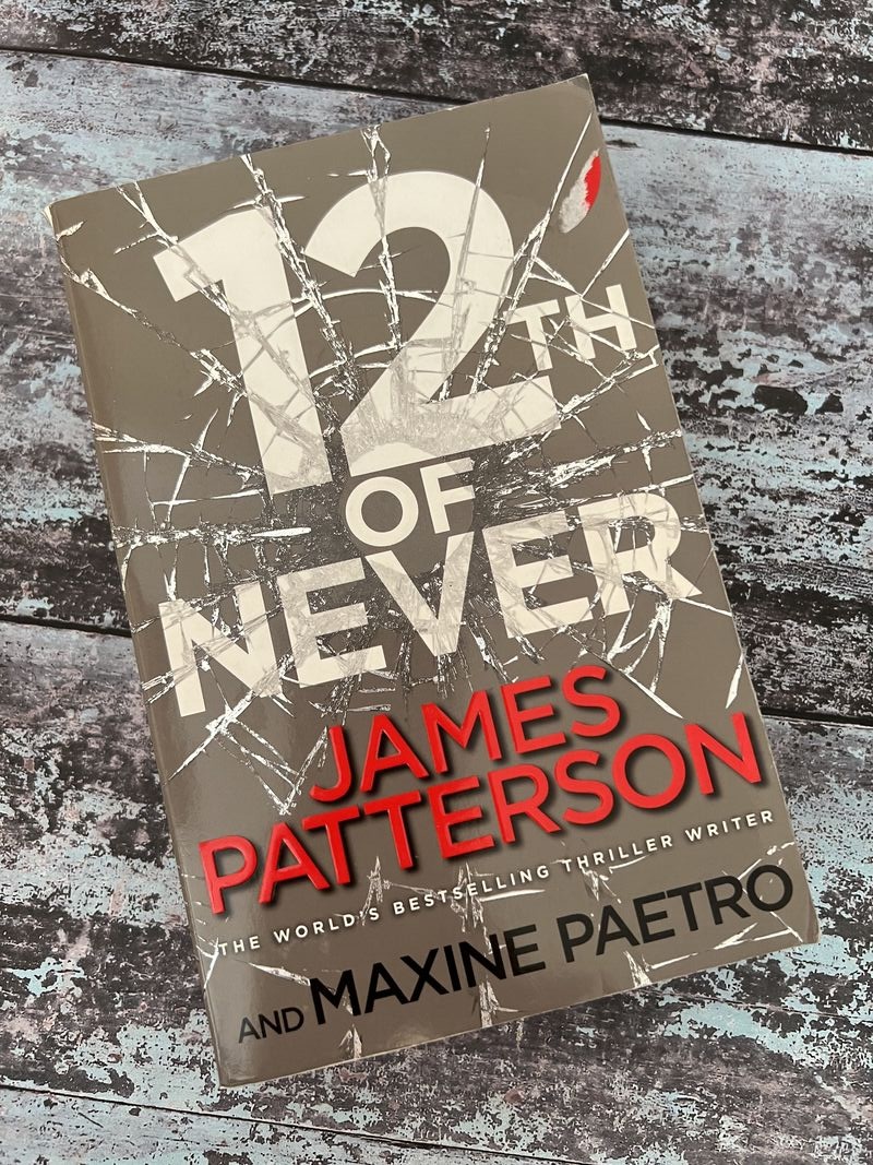 An image of a book by James Patterson - 12th of Never