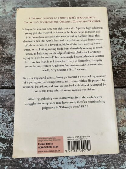 An image of a book by Amy Wilensky - Passing for Normal