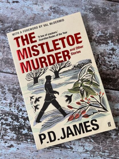 An image of a book by P D James - The Mistletoe Murder