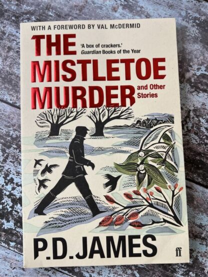 An image of a book by P D James - The Mistletoe Murder