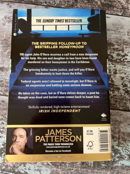 An image of a book by James Patterson - Second honeymoon