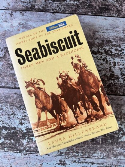 An image of a book by Laura Hillenbrand - Seabiscuit
