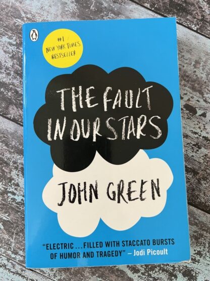 An image of a book by John Green - The Fault in our stars