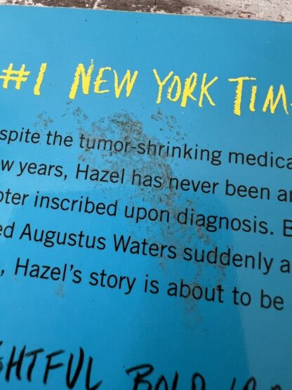 An image of a book by John Green - The Fault in our stars