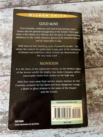 An image of a book by Wilbur Smith - Gold Mine / Monsoon