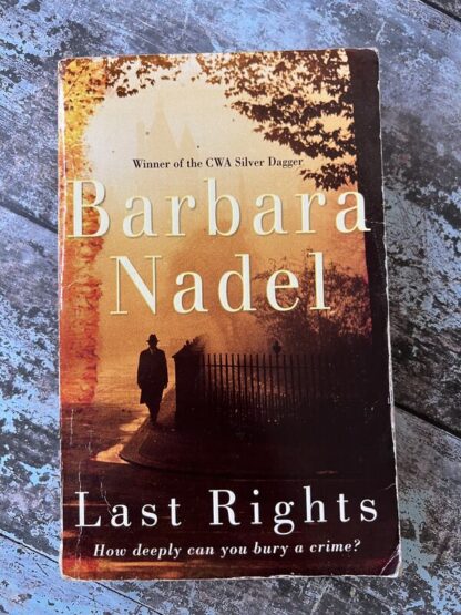 An image of a book by Barbara Nadel - Last Rights