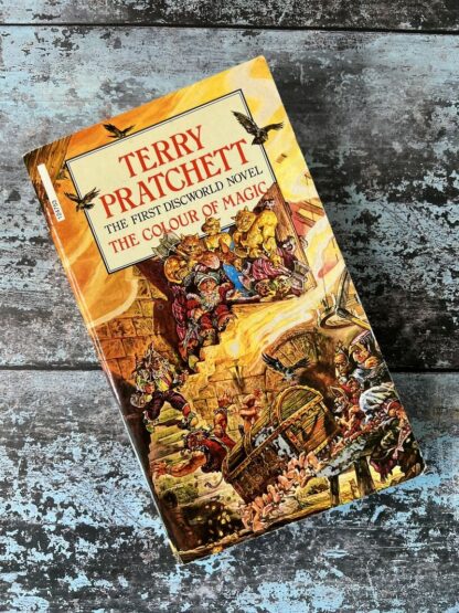 An image of a book by Terry Pratchett - The Colour of Magic