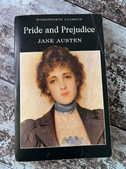 An image of a book by Jane Austen - Pride and Prejudice