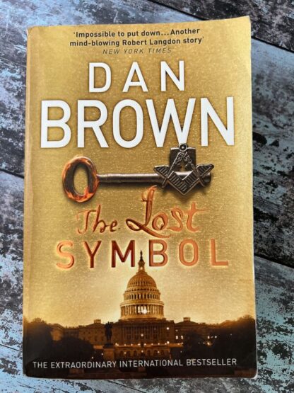 An image of a book by Dan Brown - The Lost Symbol