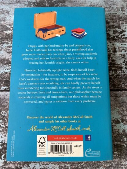 An image of a book by Alexander McCall Smith - The Forgotten Affairs of Youth