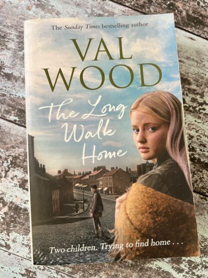 An image of a book by Val Wood - The long walk home