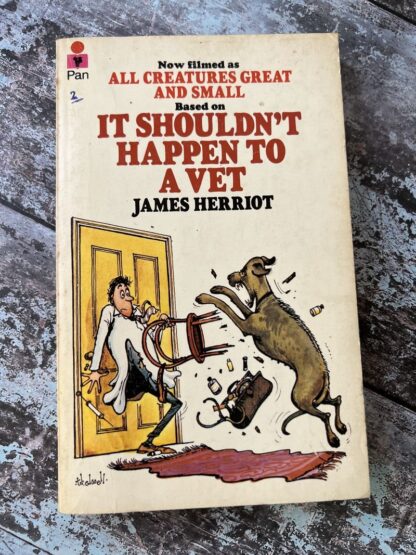 An image of a book by James Herriot - It shouldn't happen to a vet