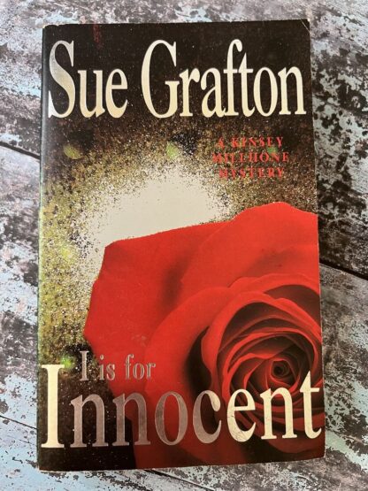 An image of a book by Sue Grafton - I is for Innocent