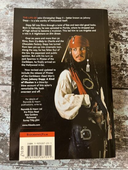 An image of a book by Denis Meikle - Johnny Depp