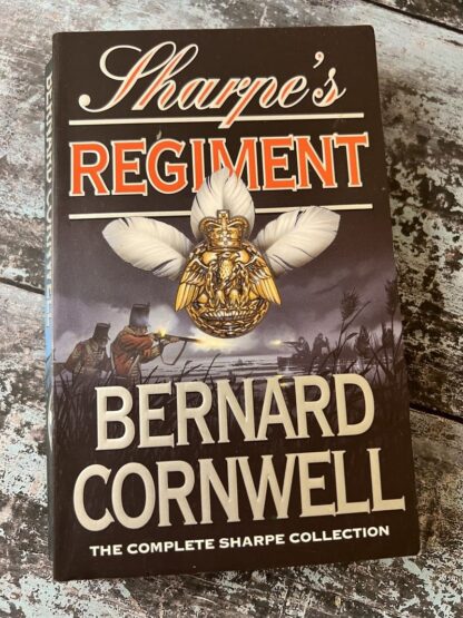 An image of a book by Bernard Cornwell - Sharpe's Regiment