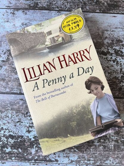 An image of a book by Lilian Harry - A penny a day